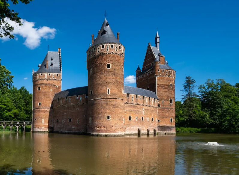 Beersel Castle, Beersel, Belgium, Belgium